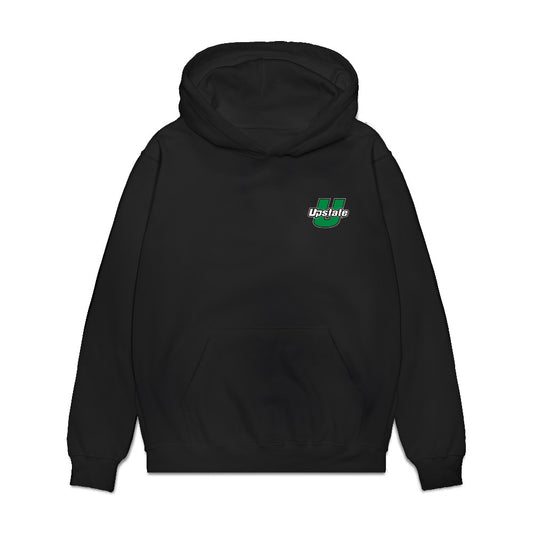 USC Upstate - NCAA Men's Basketball : Isaiah Skinner - Collage Premium Hooded Sweatshirt-0