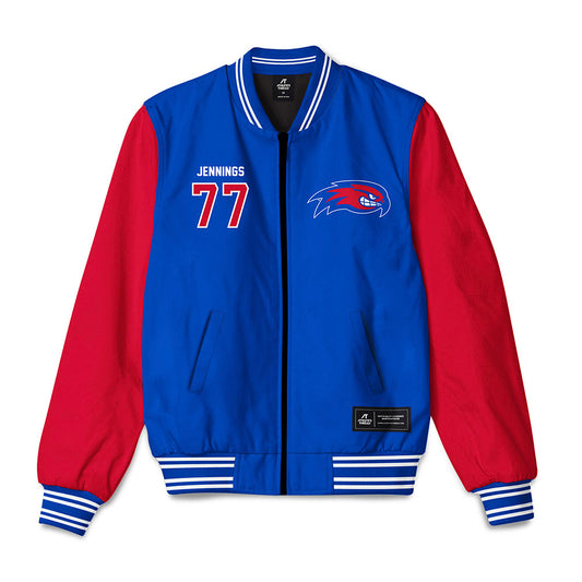  - NCAA Softball : Jessika Jennings - Bomber Jacket-0