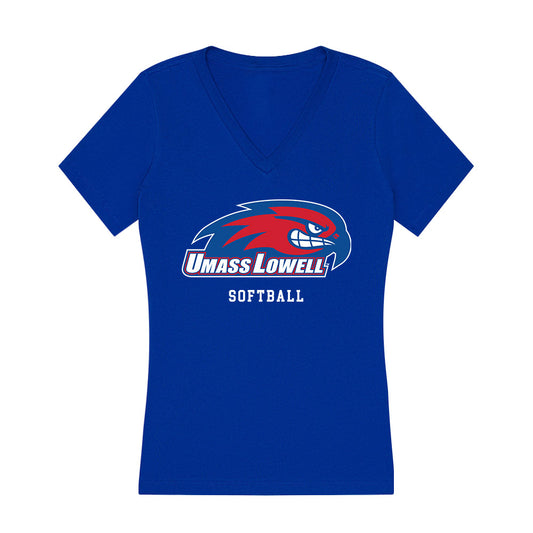 UMass Lowell - NCAA Softball : Jessika Jennings - Women's V-Neck T-Shirt-0