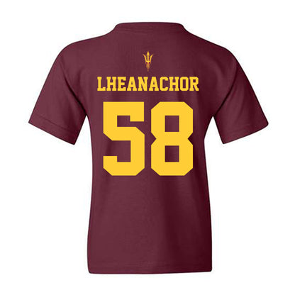 Arizona State - NCAA Football : Maxwell Lheanachor - Generic Shersey Youth T-Shirt-1