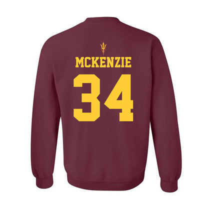 Arizona State - NCAA Football : Matthew McKenzie - Generic Shersey Crewneck Sweatshirt-1