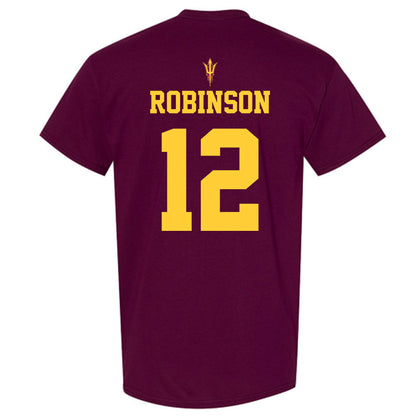 Arizona State - NCAA Football : Javan Robinson - Generic Shersey T-Shirt-1