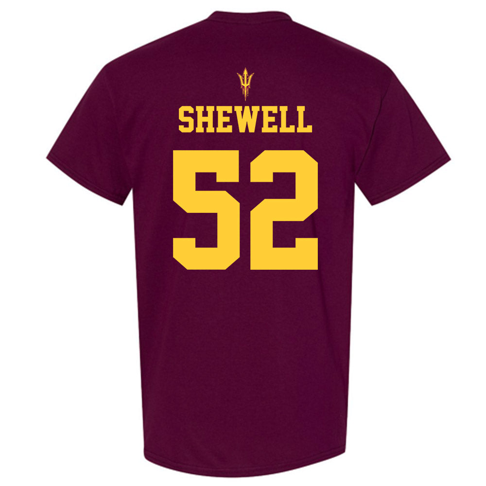 Arizona State - NCAA Football : Ian Shewell - Generic Shersey T-Shirt-1