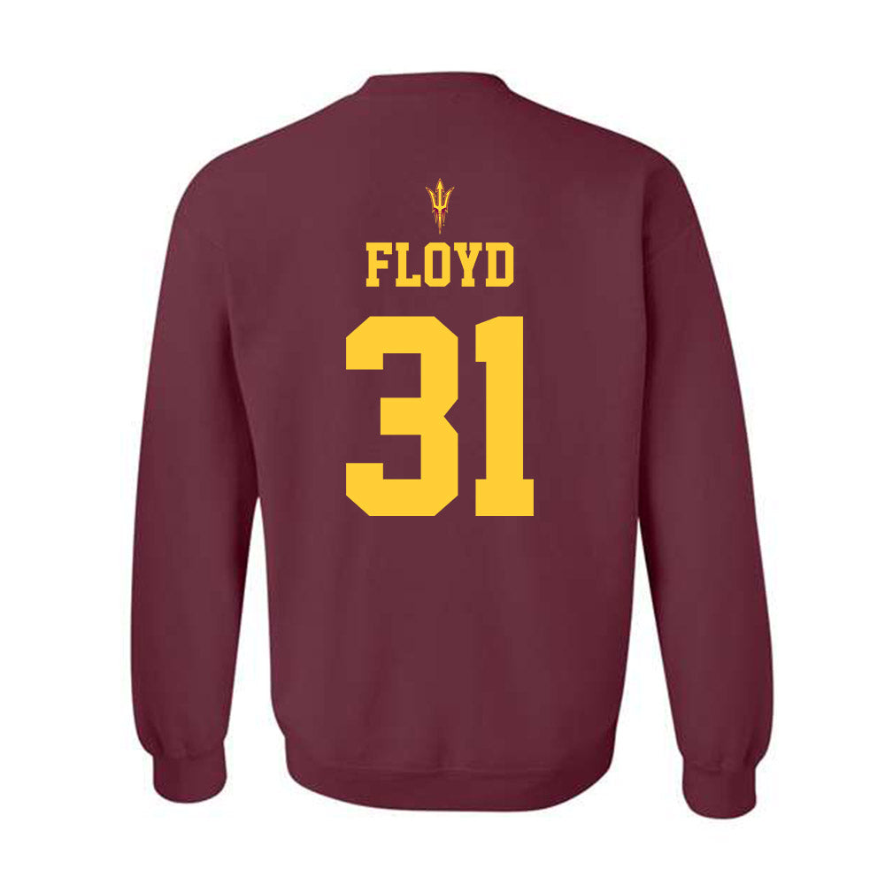 Arizona State - NCAA Football : Kanyon Floyd - Generic Shersey Crewneck Sweatshirt-1