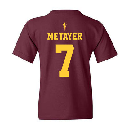 Arizona State - NCAA Football : Chamon Metayer - Generic Shersey Youth T-Shirt-1