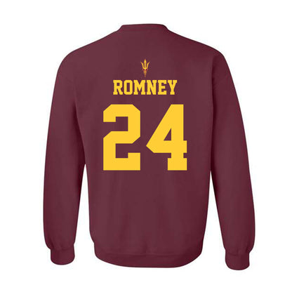 Arizona State - NCAA Football : Tate Romney - Generic Shersey Crewneck Sweatshirt-1