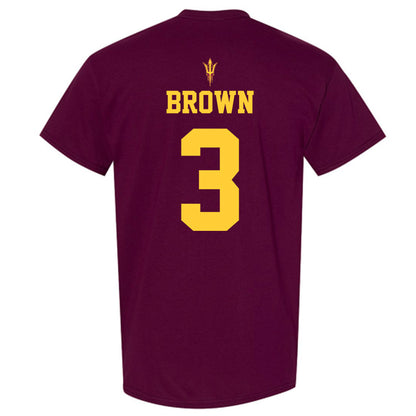 Arizona State - NCAA Football : Raleek Brown - Generic Shersey T-Shirt-1