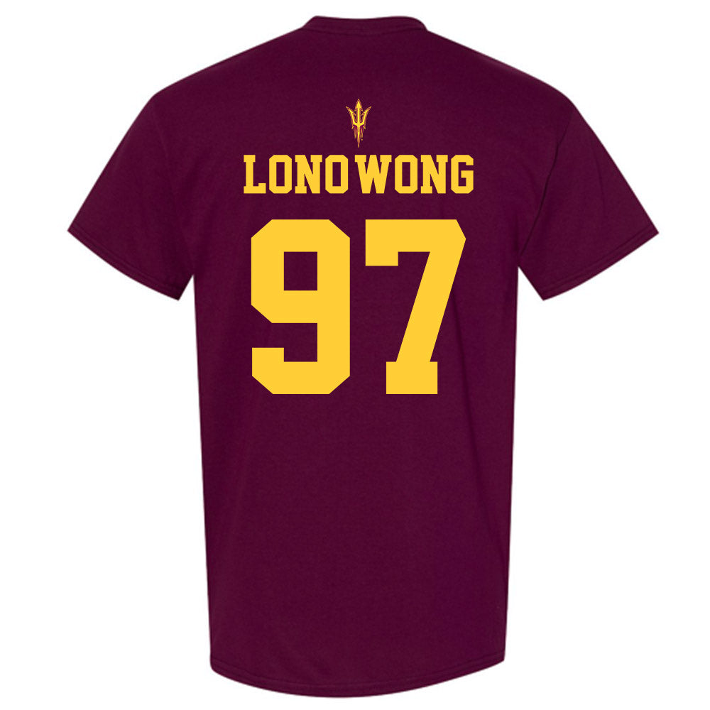 Arizona State - NCAA Football : Blazen Lono-Wong - Generic Shersey T-Shirt-1