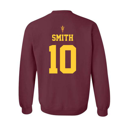 Arizona State - NCAA Football : Clayton Smith - Generic Shersey Crewneck Sweatshirt-1