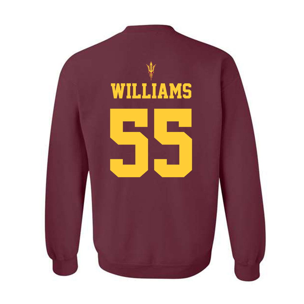Arizona State - NCAA Football : Ramar Williams - Generic Shersey Crewneck Sweatshirt-1