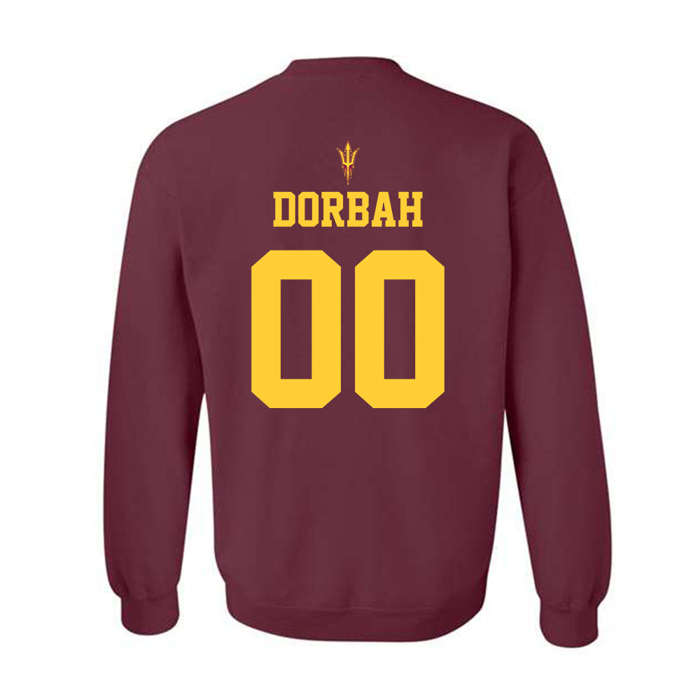 Arizona State - NCAA Football : Prince Dorbah - Generic Shersey Crewneck Sweatshirt-1