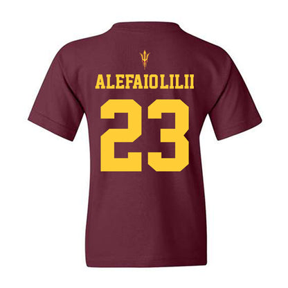 Arizona State - NCAA Football : Benjamin Alefaio-Lilii - Generic Shersey Youth T-Shirt-1