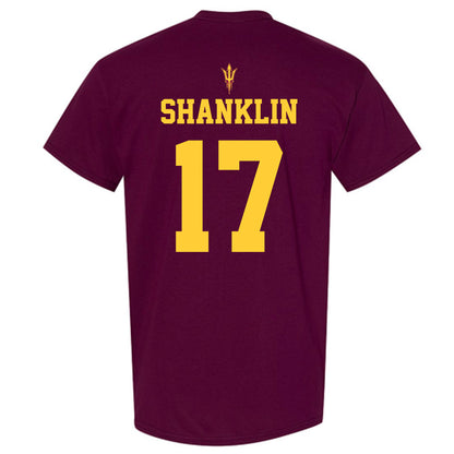 Arizona State - NCAA Football : Joshua Shanklin - Generic Shersey T-Shirt-1