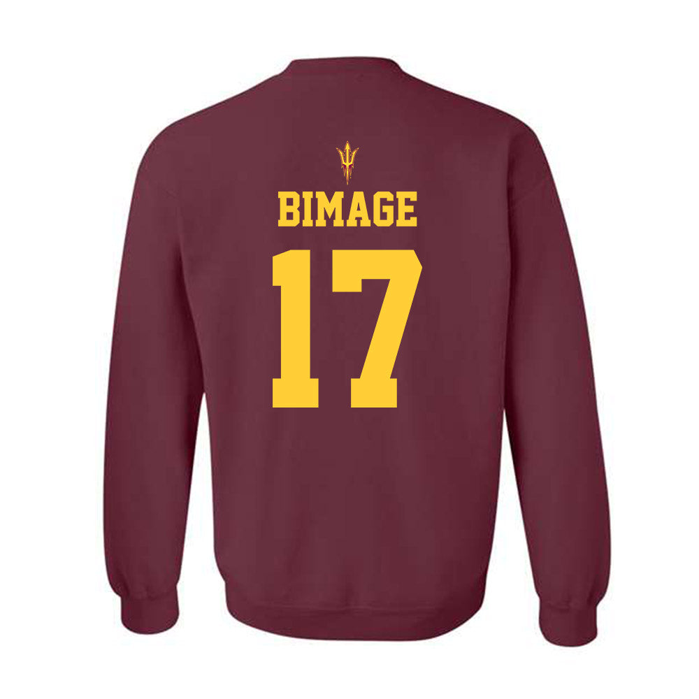 Arizona State - NCAA Football : Rodney Bimage - Generic Shersey Crewneck Sweatshirt-1