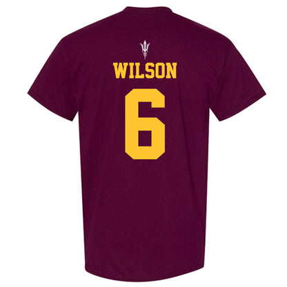 Arizona State - NCAA Football : Adrian Wilson - Generic Shersey T-Shirt-1