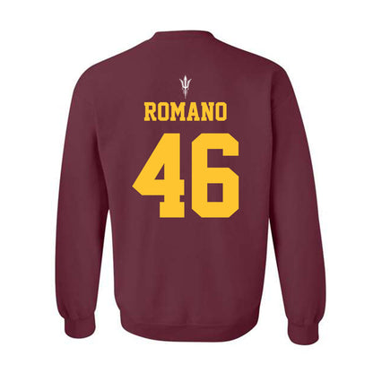 Arizona State - NCAA Football : Tommy Romano - Generic Shersey Crewneck Sweatshirt-1