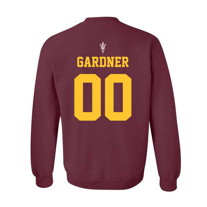 Arizona State - NCAA Football : My'Keil Gardner - Generic Shersey Crewneck Sweatshirt-1