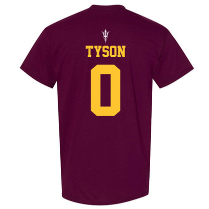 Arizona State - NCAA Football : Jordyn Tyson - Generic Shersey T-Shirt-1