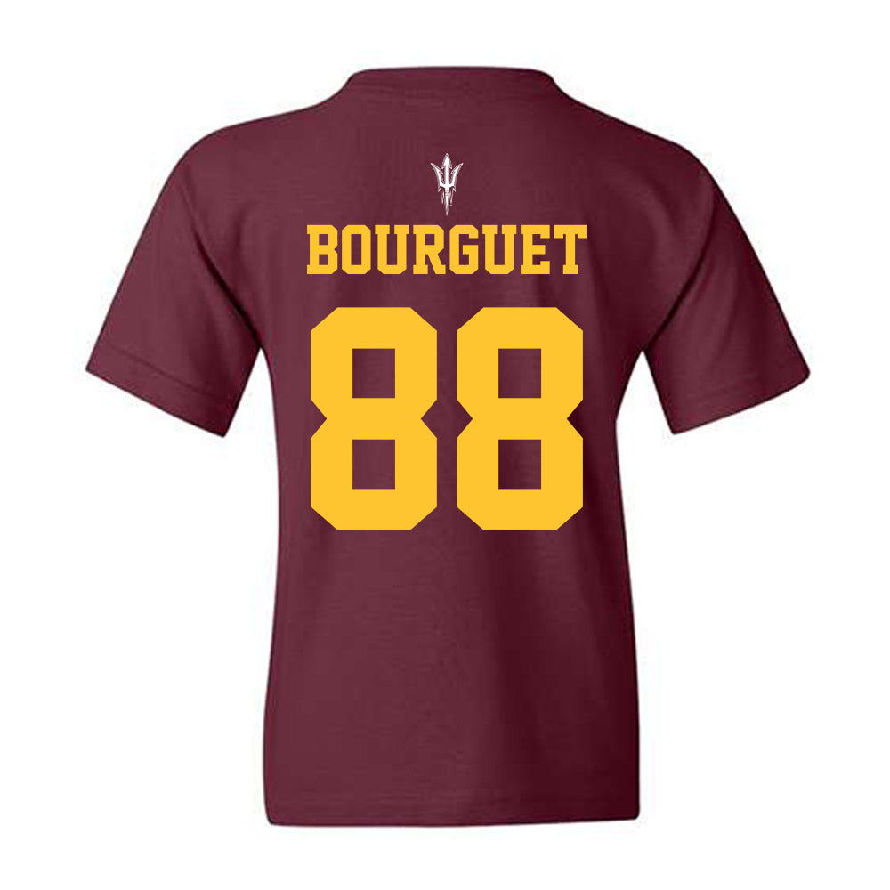 Arizona State - NCAA Football : Coben Bourguet - Generic Shersey Youth T-Shirt-1
