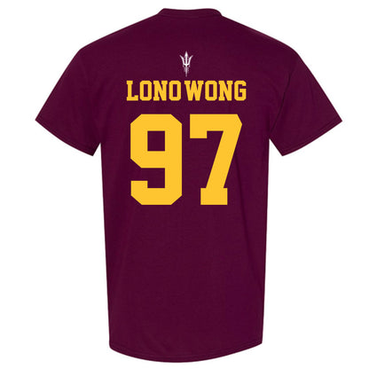 Arizona State - NCAA Football : Blazen Lono-Wong - Generic Shersey T-Shirt-1