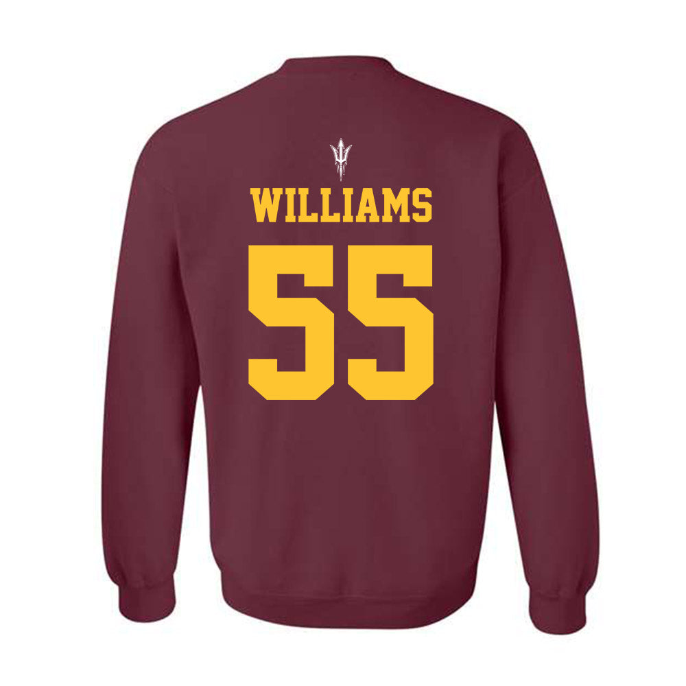 Arizona State - NCAA Football : Ramar Williams - Generic Shersey Crewneck Sweatshirt-1