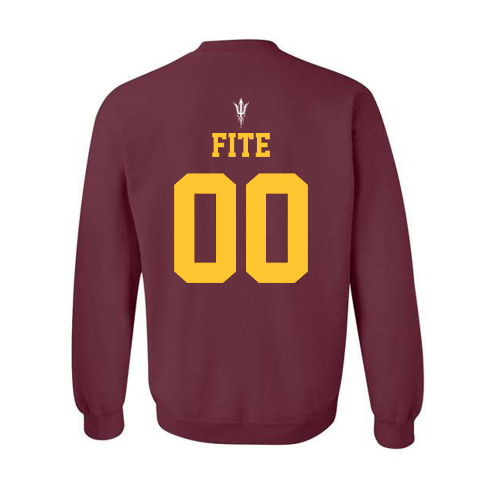 Arizona State - NCAA Football : CJ Fite - Generic Shersey Crewneck Sweatshirt-1