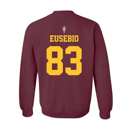 Arizona State - NCAA Football : Derek Eusebio - Generic Shersey Crewneck Sweatshirt-1