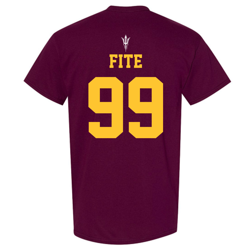 Arizona State - NCAA Football : CJ Fite - Generic Shersey T-Shirt-1