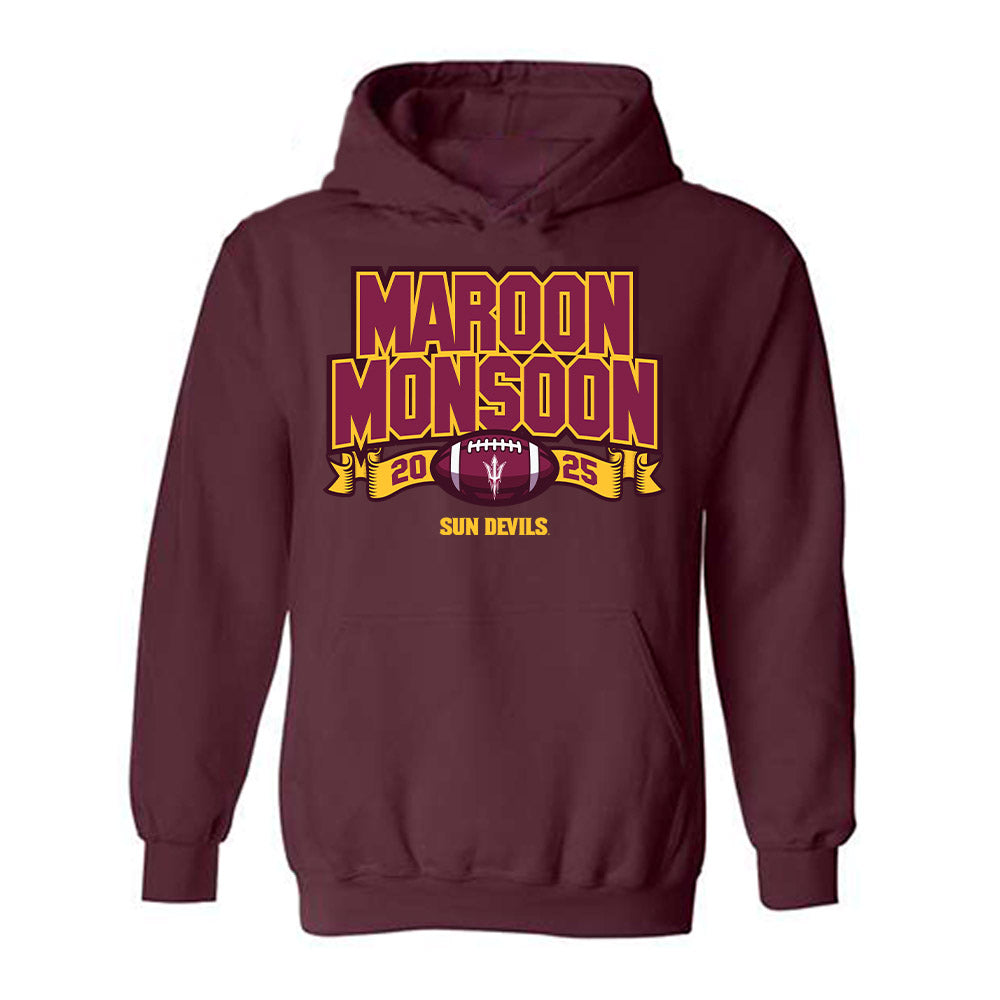 Arizona State - NCAA Football : Coleson Arends - Generic Shersey Hooded Sweatshirt-0