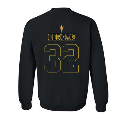 Arizona State - NCAA Football : Prince Dorbah - Blackout Classic Shersey Crewneck Sweatshirt-1