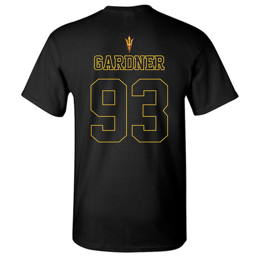 Arizona State - NCAA Football : My'Keil Gardner - Blackout Classic Shersey T-Shirt-1