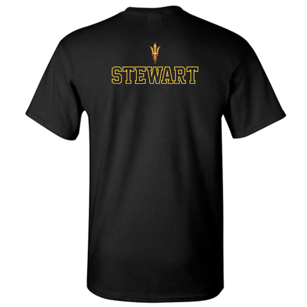 Arizona State - NCAA Football : Maki Stewart - Blackout Classic Shersey T-Shirt-1
