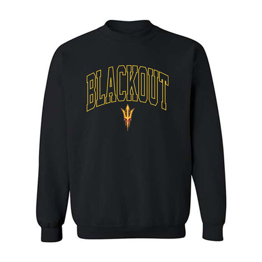 Arizona State - NCAA Football : Keyshaun Elliott - Blackout Classic Shersey Crewneck Sweatshirt-0