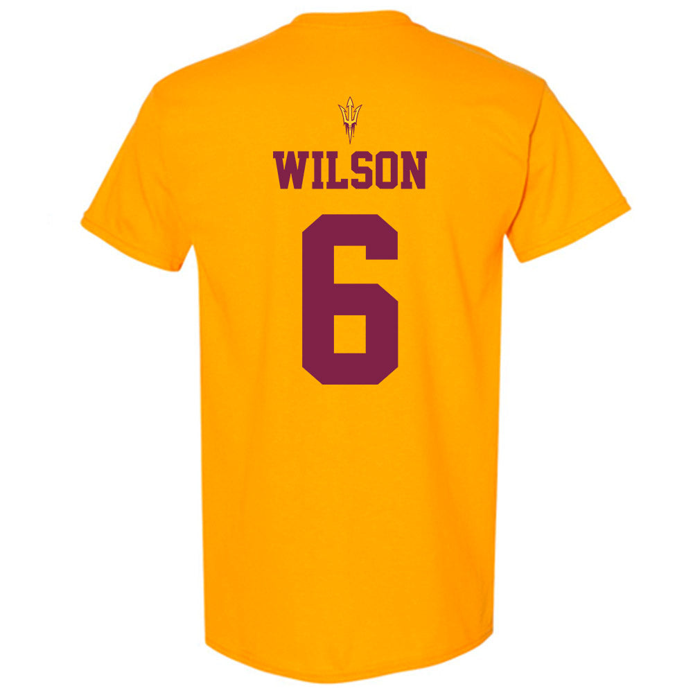 Arizona State - NCAA Football : Adrian Wilson - Generic Shersey T-Shirt-1