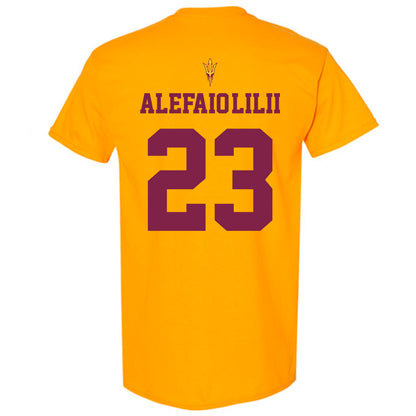 Arizona State - NCAA Football : Benjamin Alefaio-Lilii - Generic Shersey T-Shirt-1