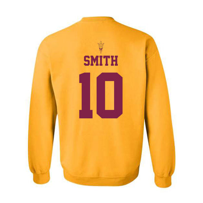 Arizona State - NCAA Football : Clayton Smith - Homecoming and Salute to Service Crewneck Sweatshirt-1