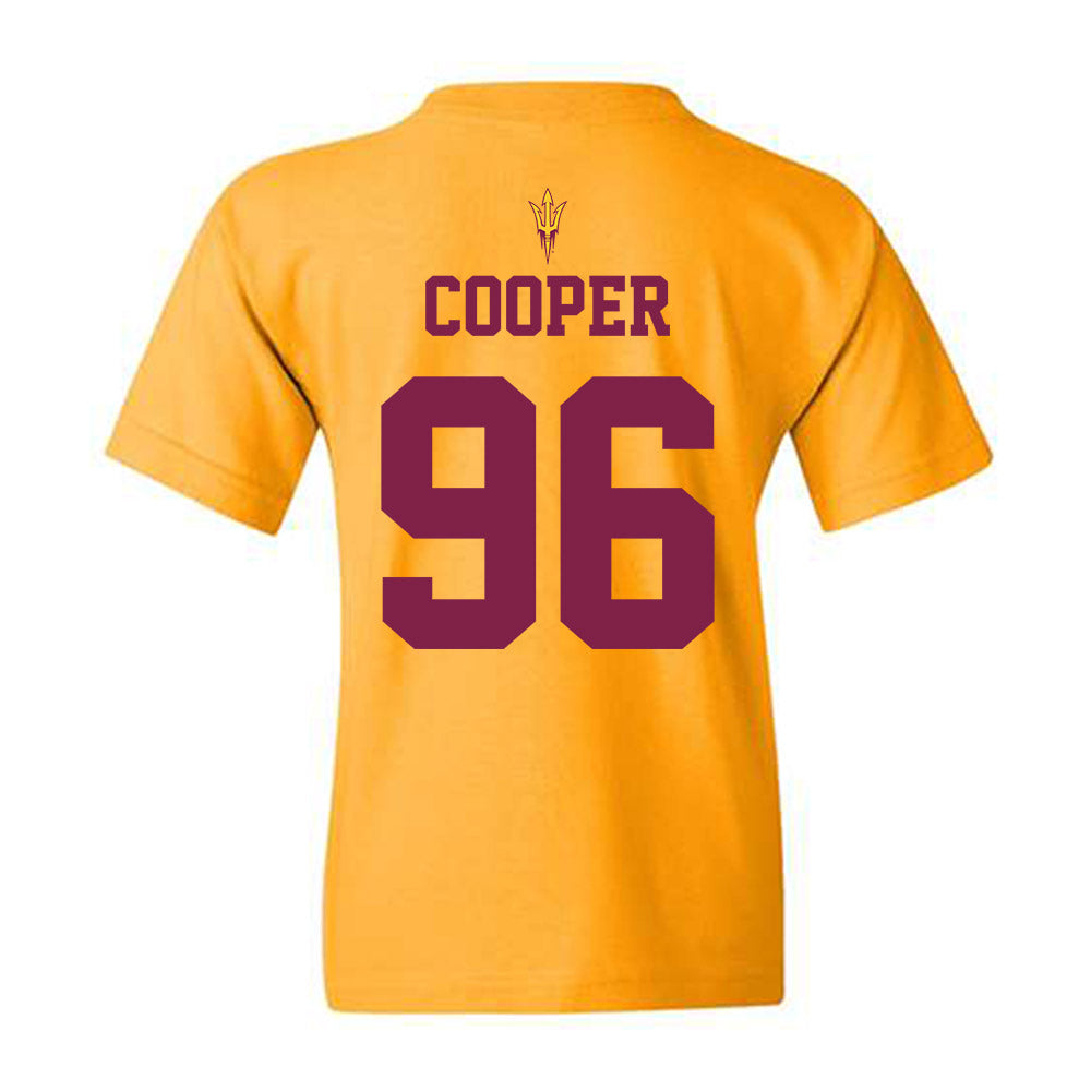 Arizona State - NCAA Football : Anthonie Cooper - Homecoming and Salute to Service Youth T-Shirt-1