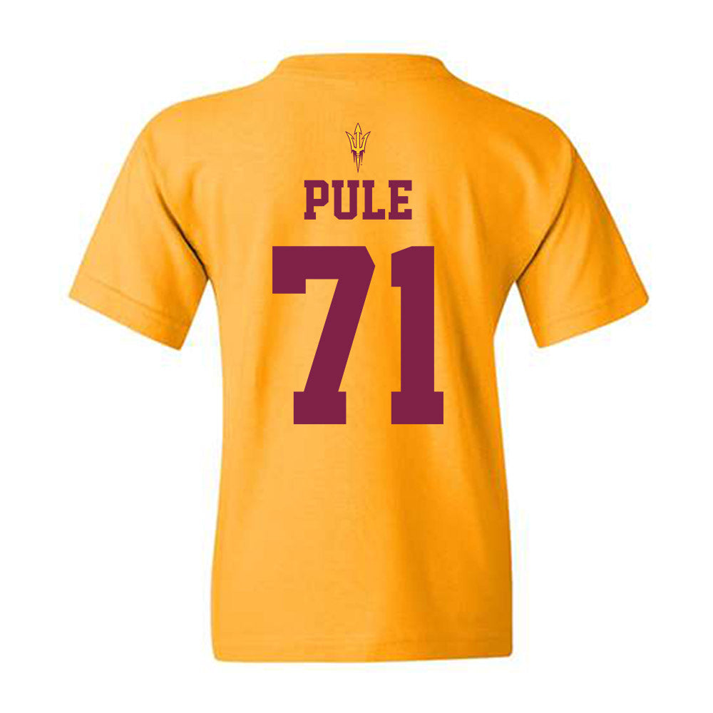 Arizona State - NCAA Football : Makua Pule - Homecoming and Salute to Service Youth T-Shirt-1