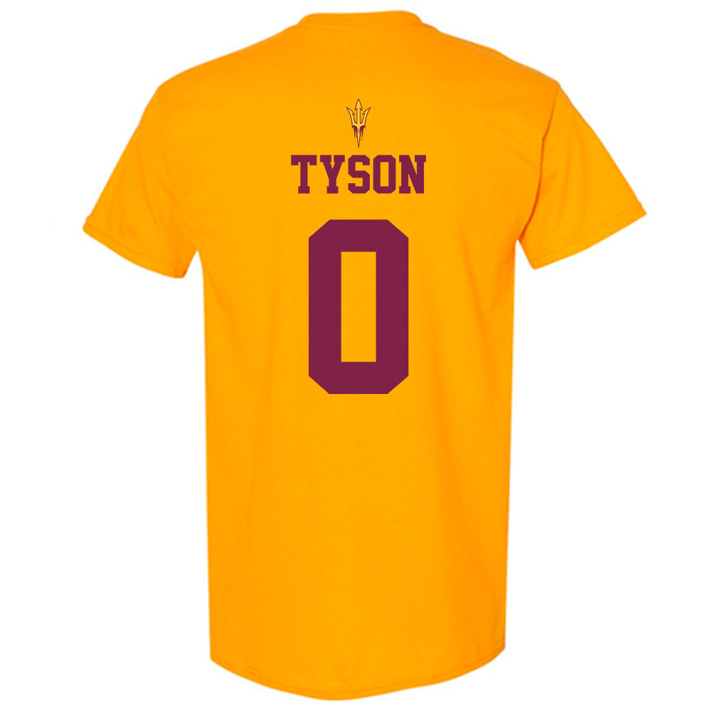 Arizona State - NCAA Football : Jordyn Tyson - Homecoming and Salute to Service T-Shirt-1