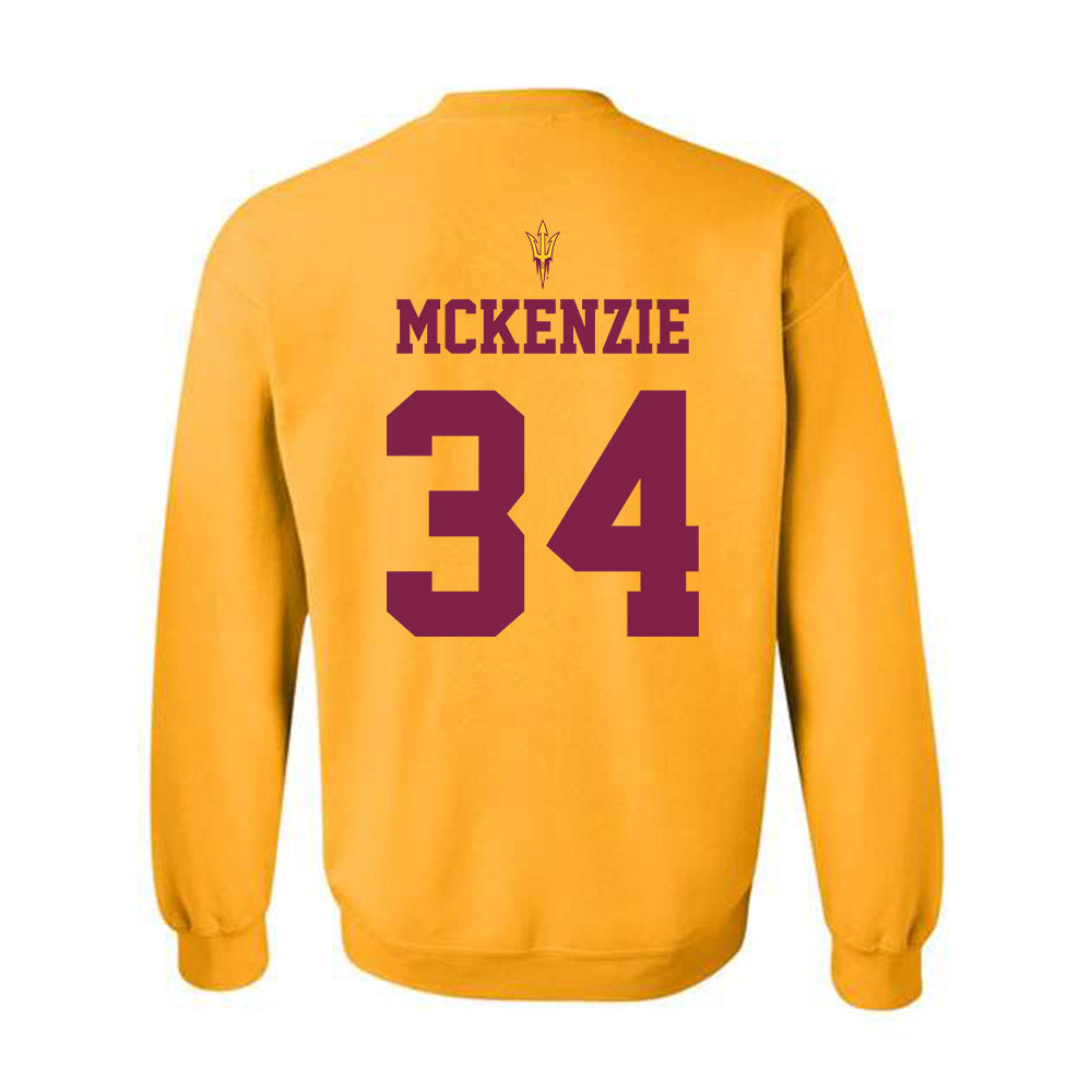 Arizona State - NCAA Football : Matthew McKenzie - Homecoming and Salute to Service Crewneck Sweatshirt-1