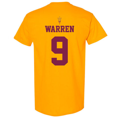 Arizona State - NCAA Football : Montana Warren - Homecoming and Salute to Service T-Shirt-1