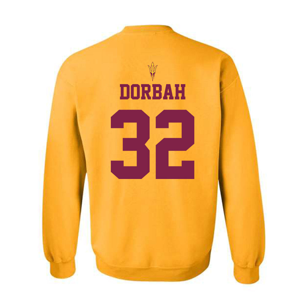 Arizona State - NCAA Football : Prince Dorbah - Homecoming and Salute to Service Crewneck Sweatshirt-1
