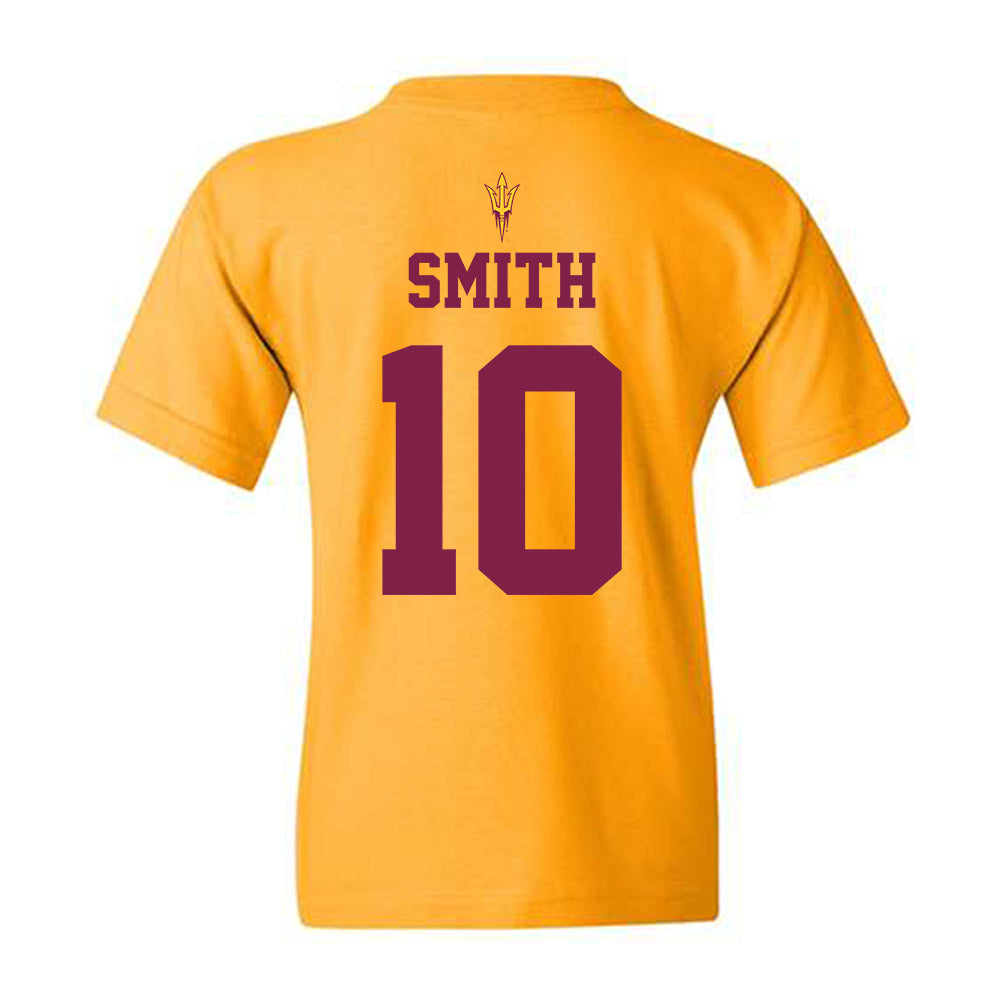 Arizona State - NCAA Football : Clayton Smith - Homecoming and Salute to Service Youth T-Shirt-1