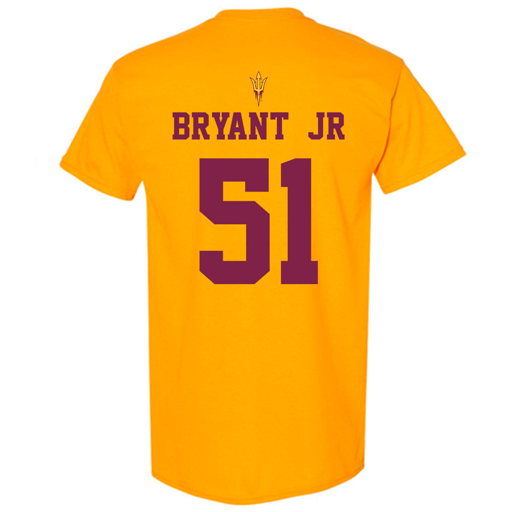 Arizona State - NCAA Football : Desean Bryant Jr - Homecoming and Salute to Service T-Shirt-1