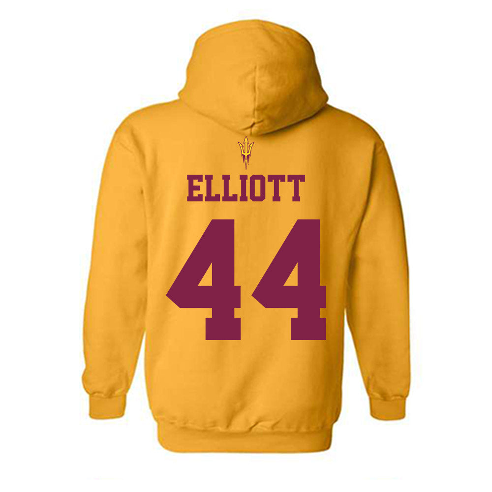 Arizona State - NCAA Football : Keyshaun Elliott - Homecoming and Salute to Service Hooded Sweatshirt-1