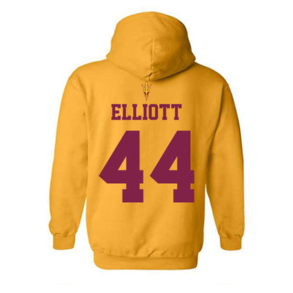 Arizona State - NCAA Football : Keyshaun Elliott - Homecoming and Salute to Service Hooded Sweatshirt-1