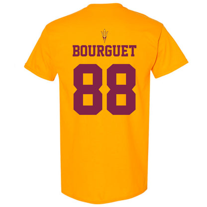Arizona State - NCAA Football : Coben Bourguet - Homecoming and Salute to Service T-Shirt-1