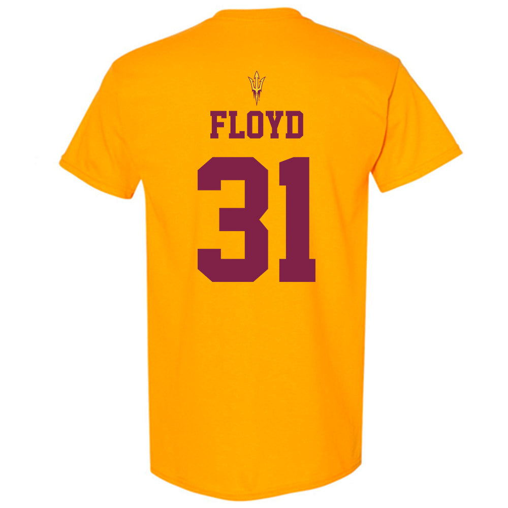 Arizona State - NCAA Football : Kanyon Floyd - Homecoming and Salute to Service T-Shirt-1