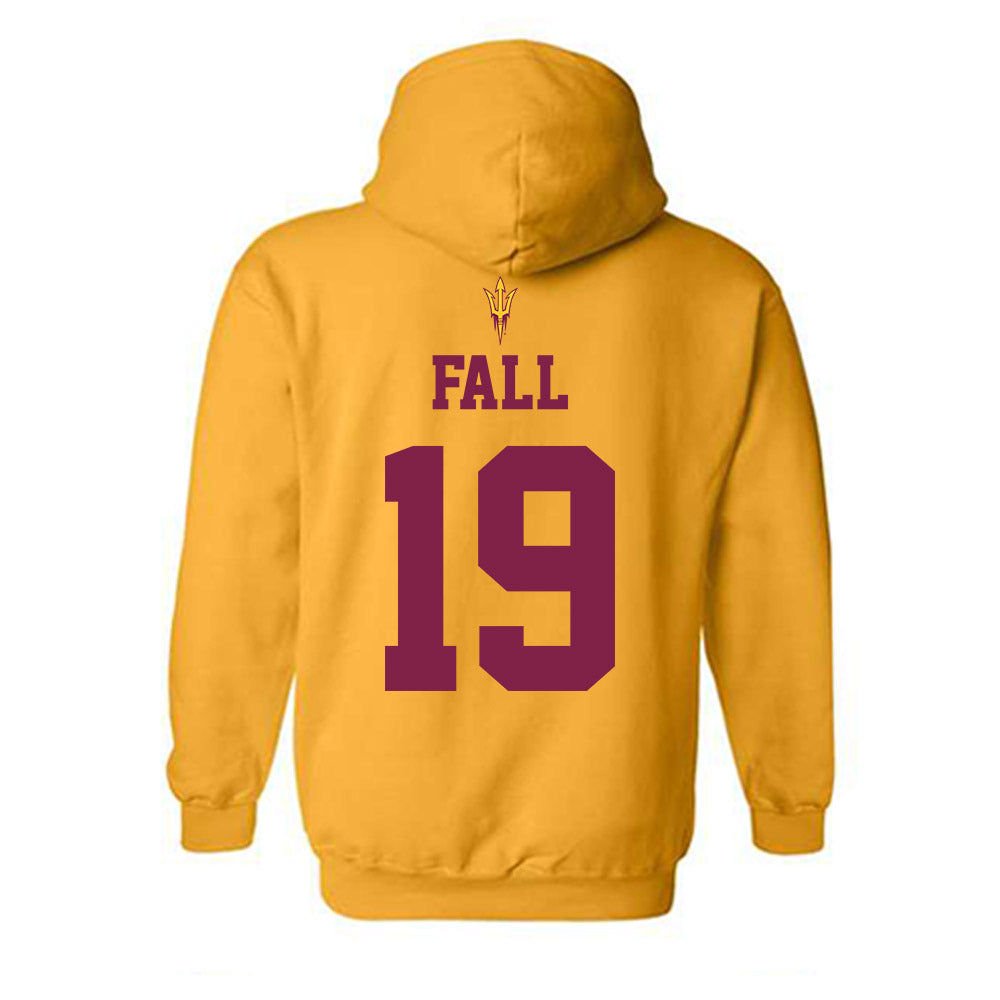 Arizona State - NCAA Football : Adama Fall - Homecoming and Salute to Service Hooded Sweatshirt-1
