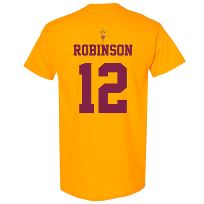 Arizona State - NCAA Football : Javan Robinson - Homecoming and Salute to Service T-Shirt-1